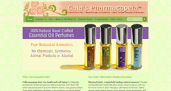 Desktop Screenshot of gaiaspharmacopeia.com