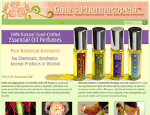 Tablet Screenshot of gaiaspharmacopeia.com